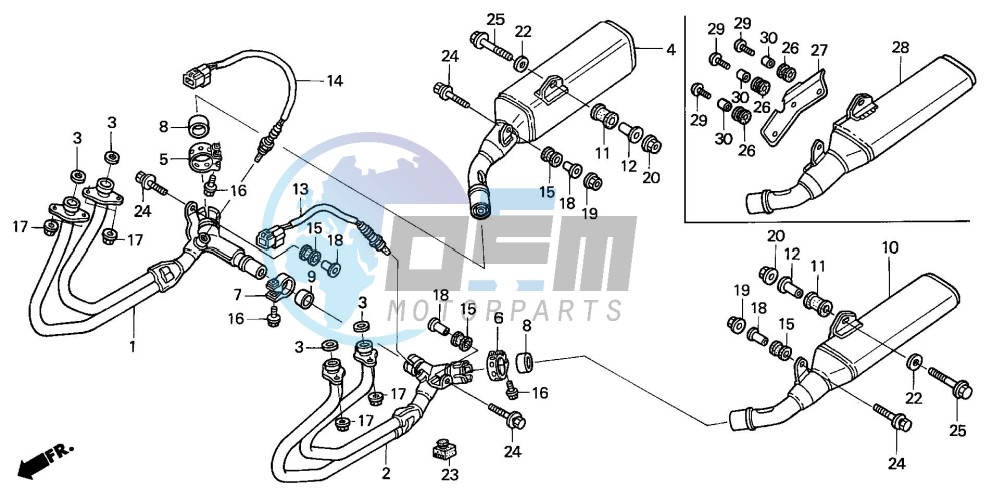 EXHAUST MUFFLER