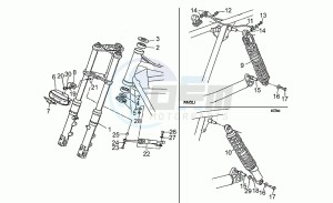 850 T5 Polizia VecchioTipo Polizia VecchioTipo drawing Front/rear shock absorber