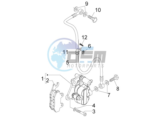 Brakes hose  - Calipers