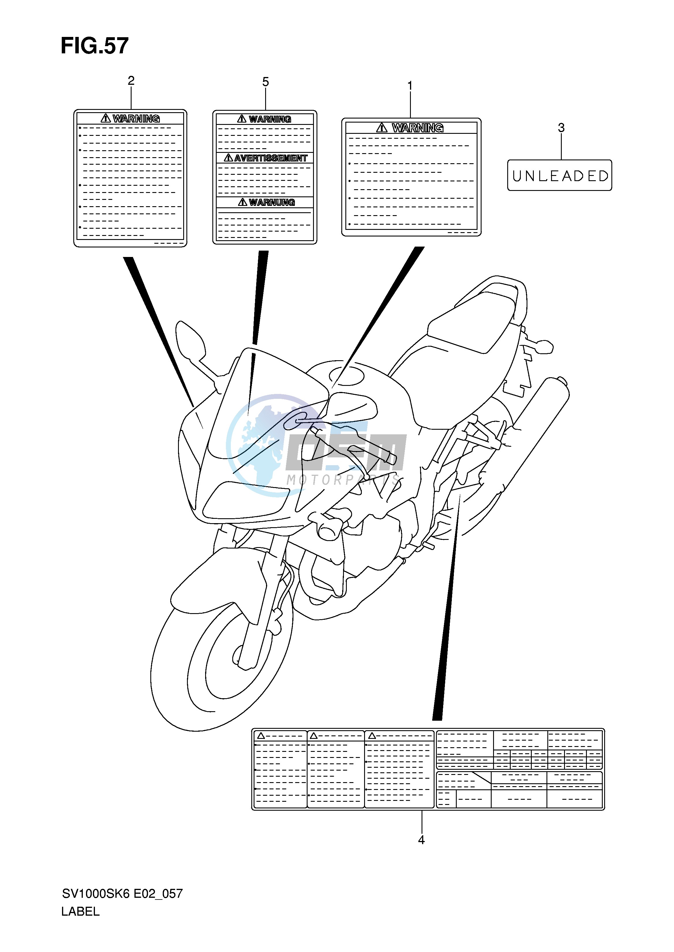 LABEL (SV1000S S1 S2)