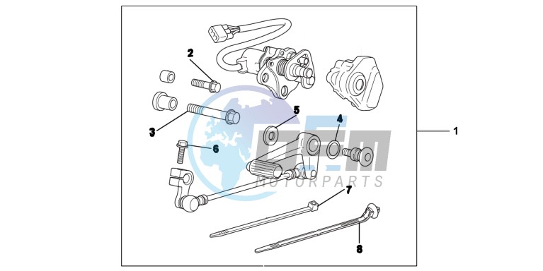 KIT DCT PEDAL SHIFT