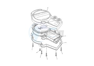 YZF R6 600 drawing METER