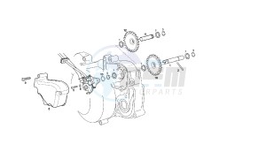 SENDA SM X-RACE - 50 CC VTHSR2E1A EU2 drawing OIL PUMP