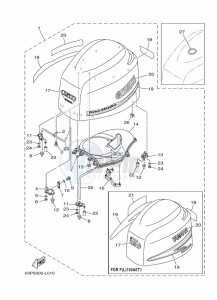 FL150AETL drawing FAIRING-UPPER