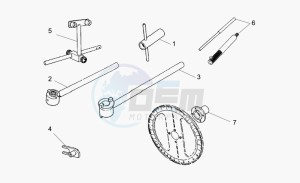 MGS-01 1200 Corsa Corsa drawing Specific tools Iv