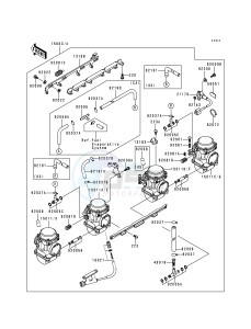 ZR 750 F [ZR-7] (F1) drawing CARBURETOR