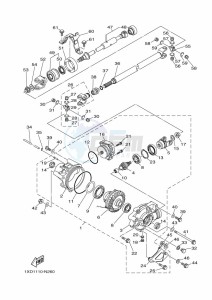 YXM700E YXM70VPXK (B5FF) drawing FRONT DIFFERENTIAL