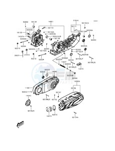 J300 ABS SC300BFFA XX (EU ME A(FRICA) drawing Crankcase