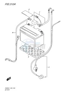 SV650 ABS EU drawing BATTERY