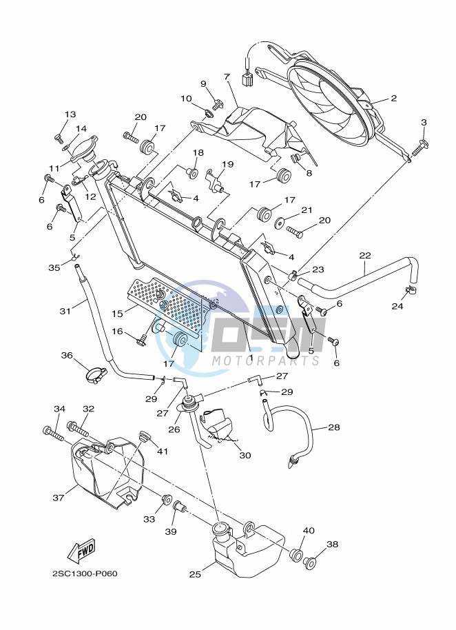 RADIATOR & HOSE