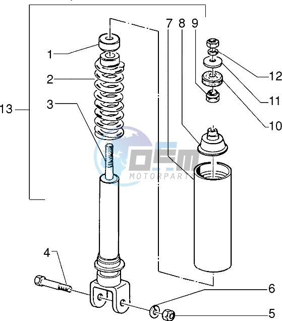 Rear Shock absorber