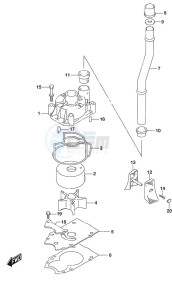 DF 150AS drawing Water Pump