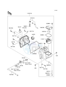 ZR 1000 B [Z1000 EUROPEAN] (B7F-B9F) 0B8F drawing AIR CLEANER