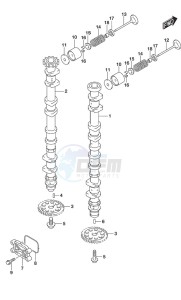 DF 150 drawing Camshaft