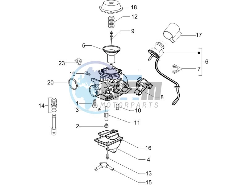 Carburetors components