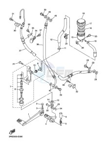 FJR1300-AE (BNP5) drawing REAR MASTER CYLINDER