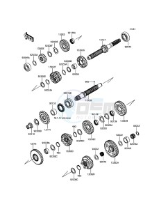 ZZR1400 ABS ZX1400JGF GB XX (EU ME A(FRICA) drawing Transmission