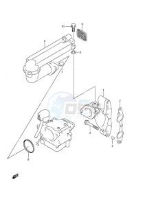 DF 9.9A drawing Inlet Manifold