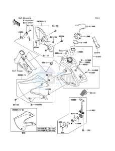 KLX110 KLX110A7F EU drawing Fuel Tank