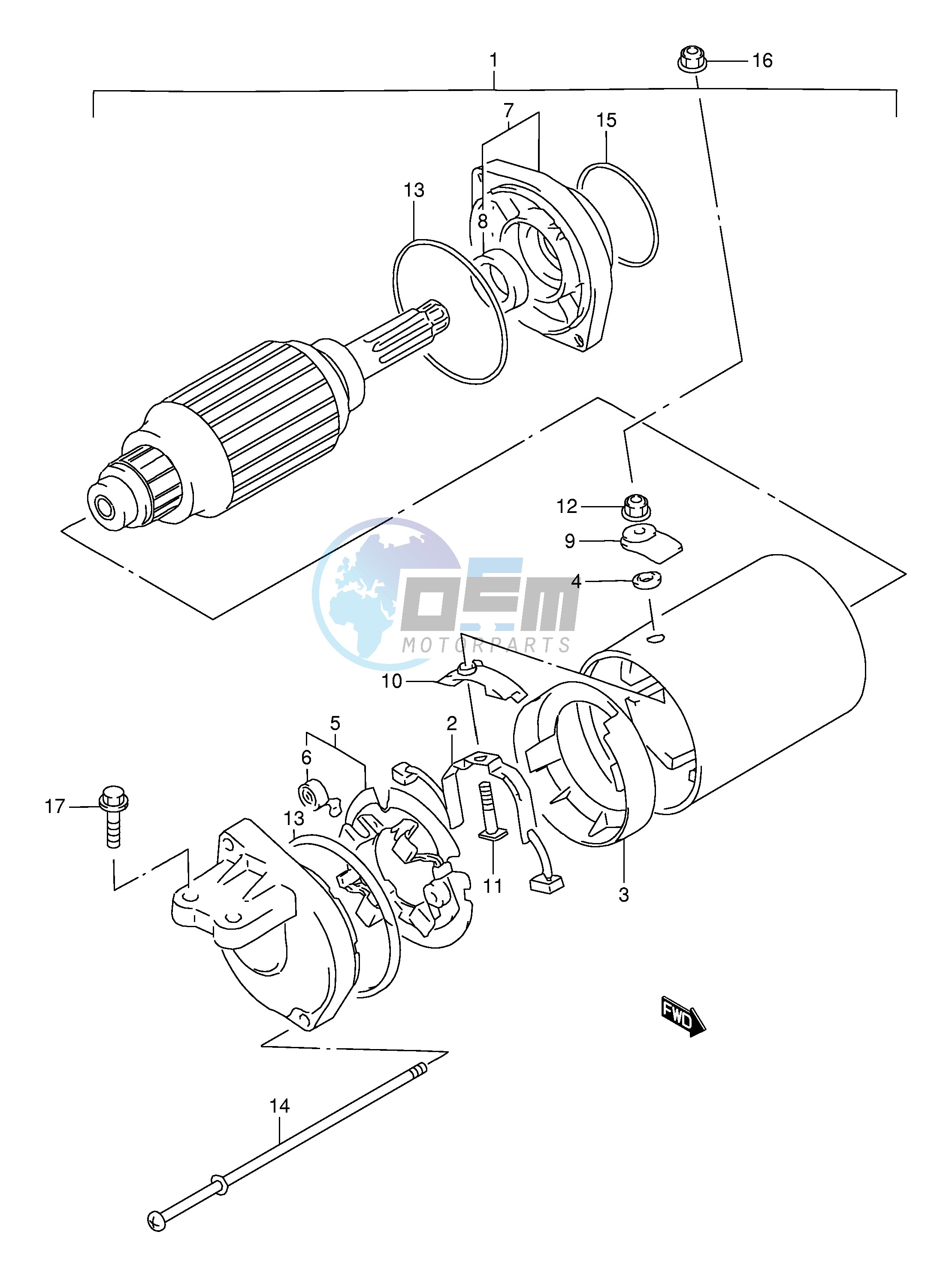 STARTING MOTOR