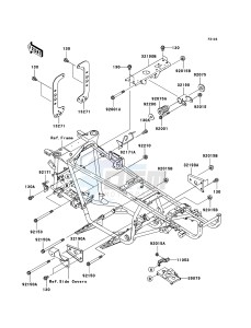 KVF360 KVF360B8F EU drawing Engine Mount