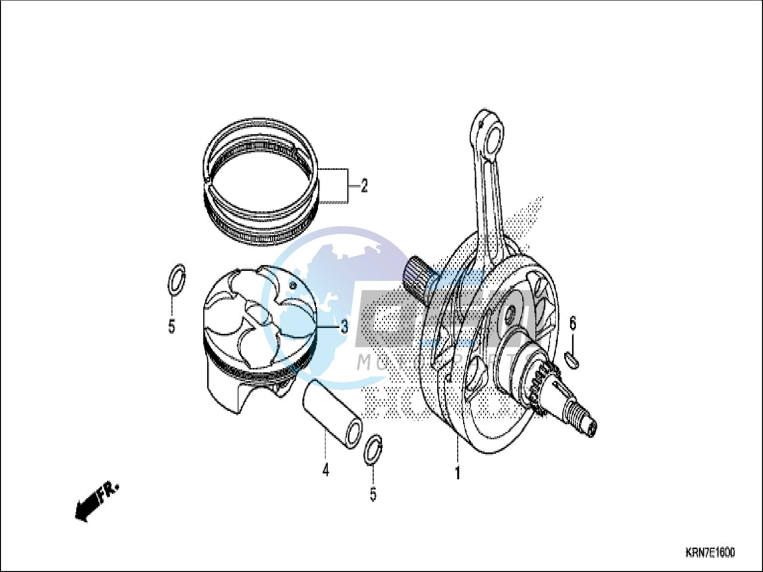 CRANKSHAFT/PISTON