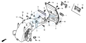 GL1800A drawing REAR FENDER (1)