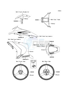 NINJA_ZX-10R_ABS ZX1000KBF FR GB XX (EU ME A(FRICA) drawing Decals(Green)