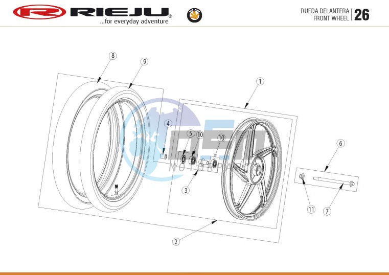 FRONT WHEEL