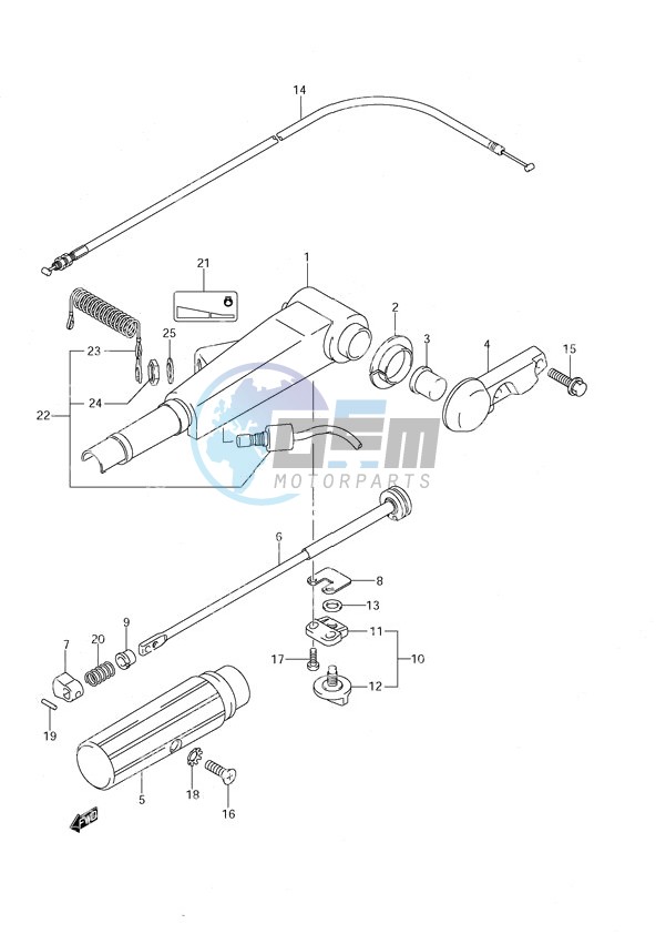 Tiller Handle