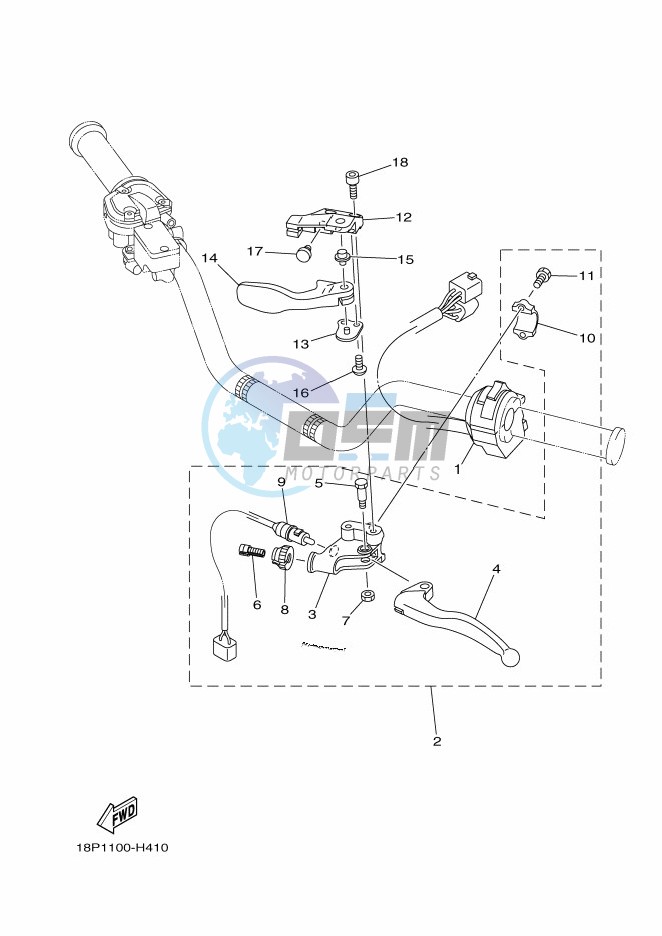 HANDLE SWITCH & LEVER