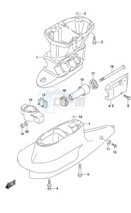 DF 50A drawing Drive Shaft Housing High Thrust