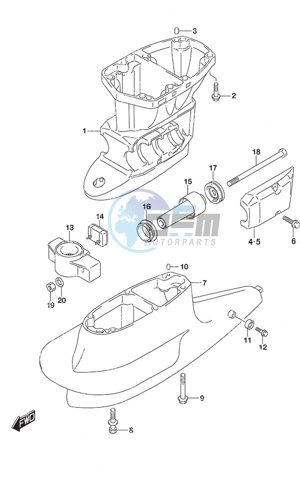 Drive Shaft Housing High Thrust