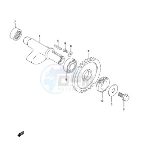 LT-A500XP Z drawing CRANK BALANCER