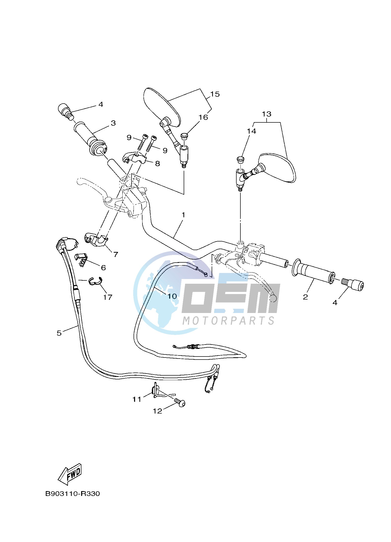 STEERING HANDLE & CABLE