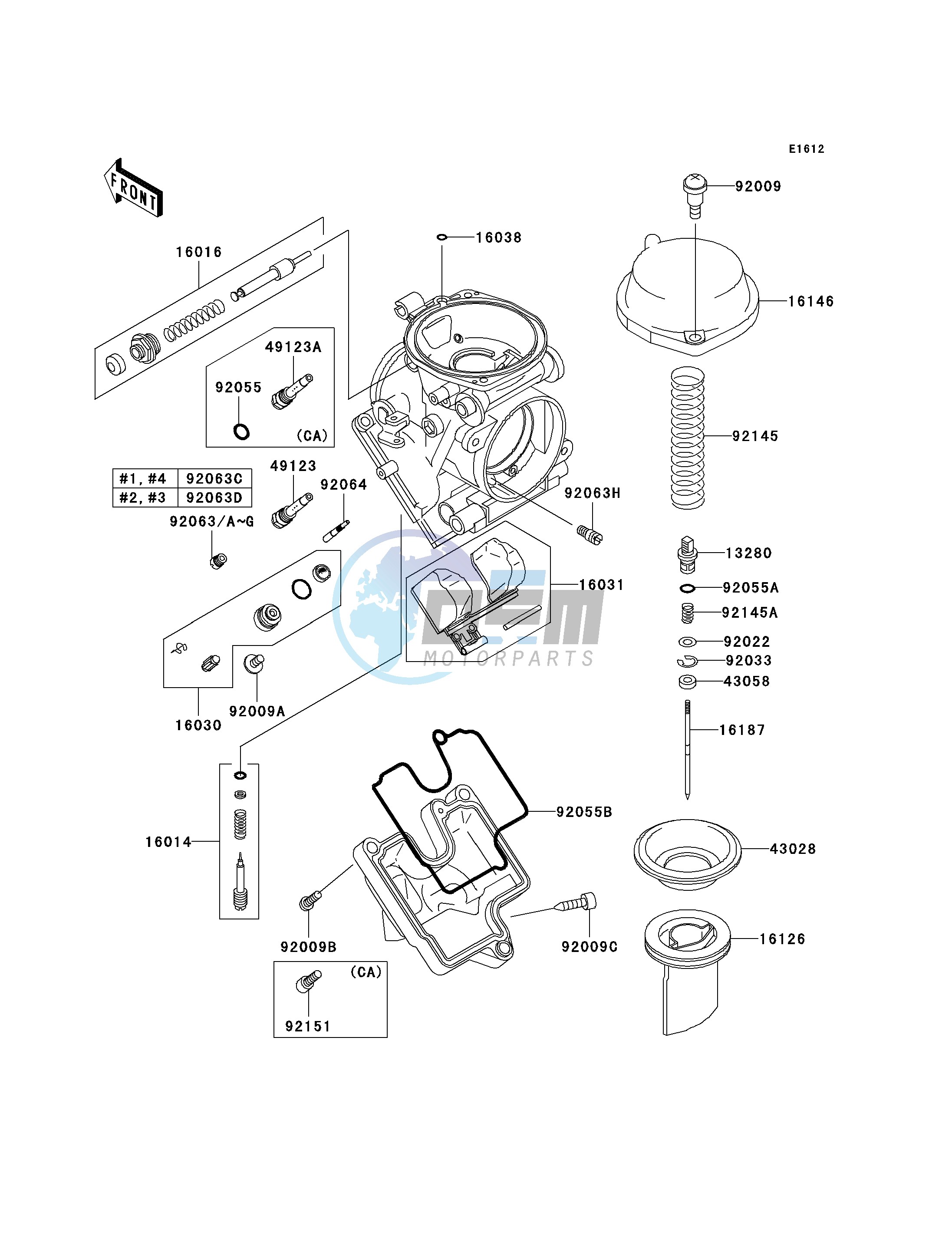 CARBURETOR PARTS