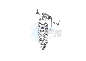 YZF R1 1000 drawing REAR SUSPENSION