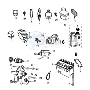 LOOXOR 2A EU drawing ELECTRIC PART