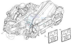 SCARABEO 50 4T 4V (EMEA) drawing Engine