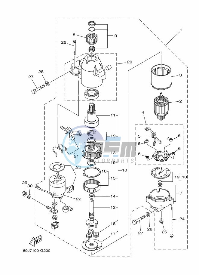 STARTER-MOTOR