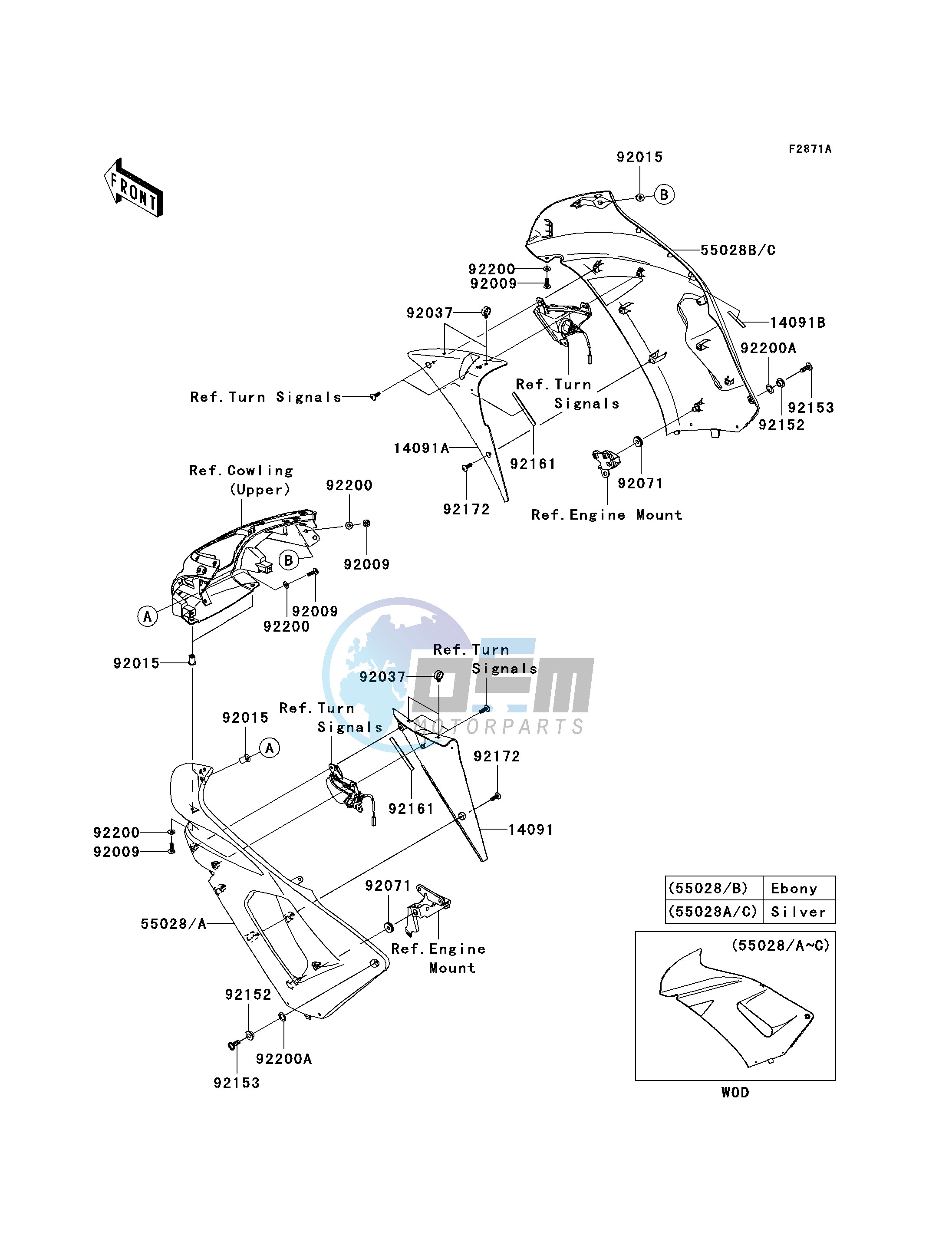 COWLING-- CENTER- --- A6F- -