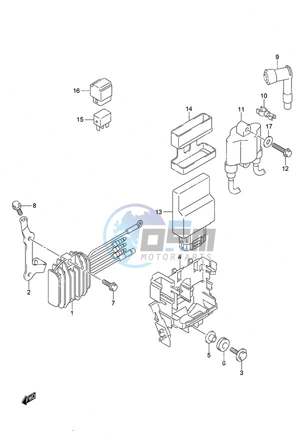 Rectifier/Ignition Coil Remote Control