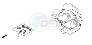 VTX1300S drawing GASKET KIT B