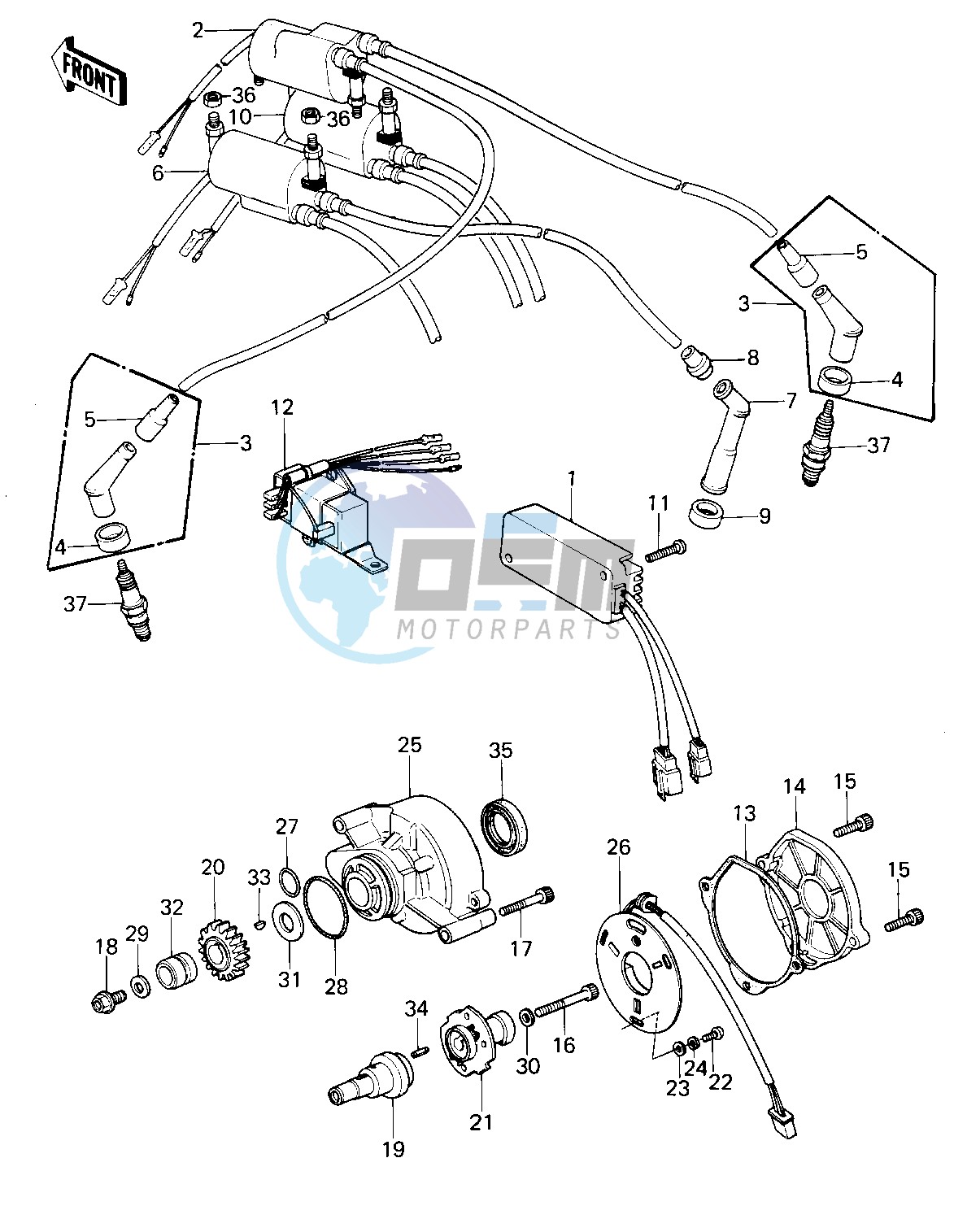 IGNITION -- KZ1300-A1_A2- -