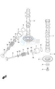 DF 60A drawing Camshaft