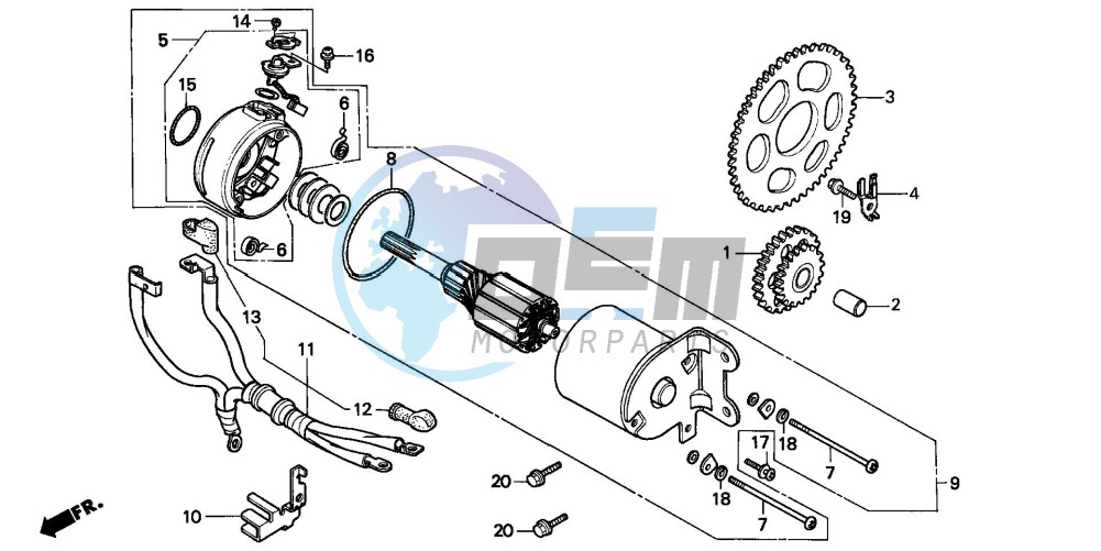 STARTING MOTOR