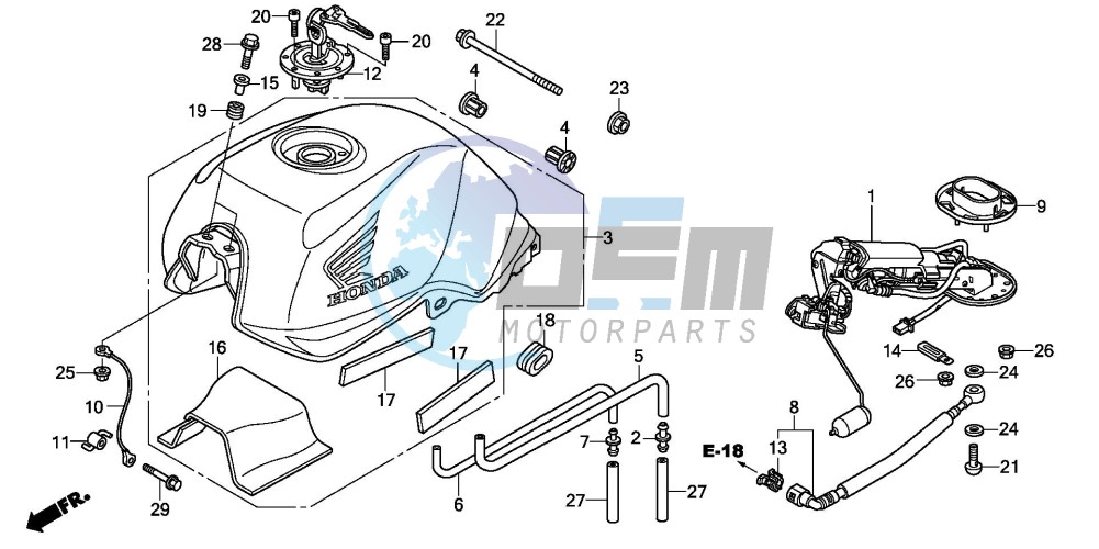 FUEL TANK/FUEL PUMP