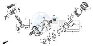 ST1300A drawing CRANK SHAFT/PISTON