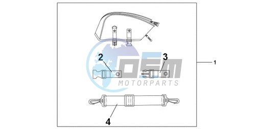 REAR SEAT BAG