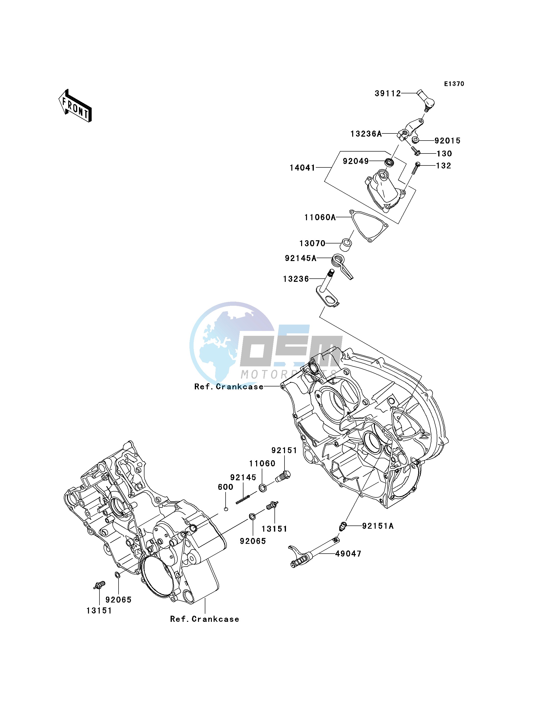 GEAR CHANGE MECHANISM